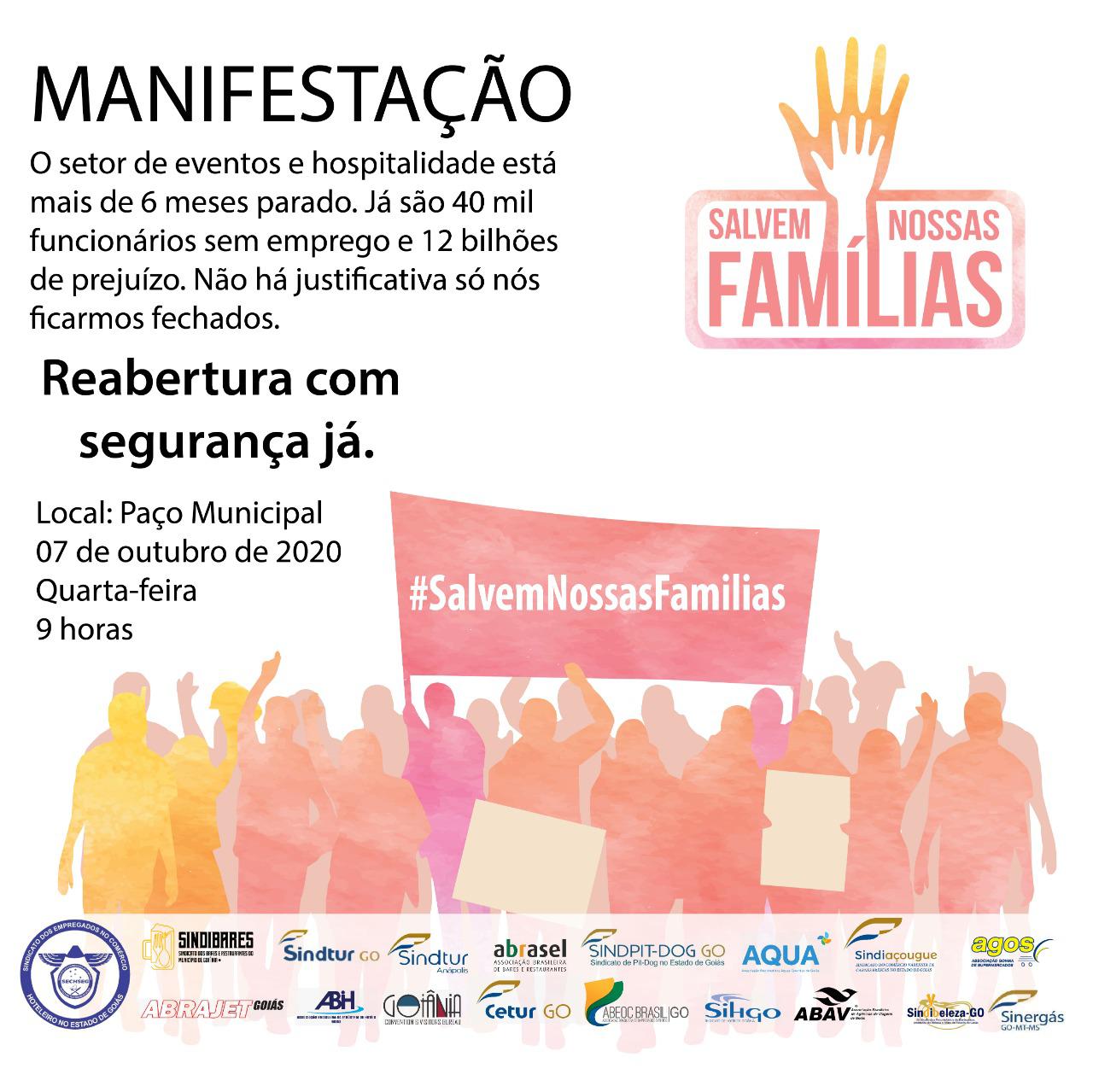 No momento, você está visualizando Com 15bi de prejuízo setor de eventos e hospitalidade realiza manifestação nesta quarta-feira