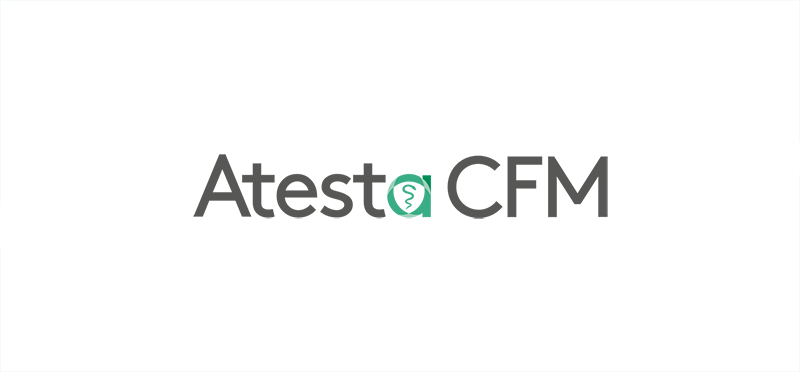 Logo da plataforma "Atesta CFM"