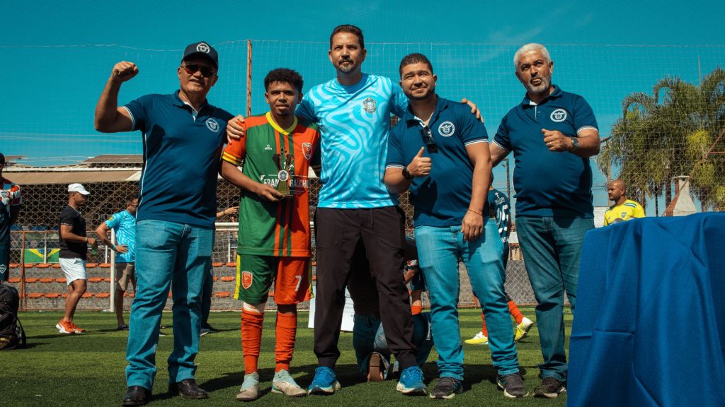 Prêmio melhor jogador na final da Copa Bares Sechseg 2026.